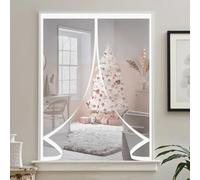 Ventana de Invierno 110 x 150 cm Aislante Frio, Prueba Viento Impermeable Invierno, Aislante Acústico Cortina Ventana Aislamiento Termico para Exterior Interior, A