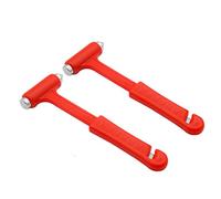 Ventana de martillo portátil Ventana de vidrio Glass MultiTools 2pcs Herramienta de escape de automóvil de emergencia multifuncional Herramienta de seguridad para automóviles de escape de a