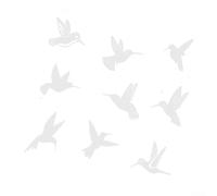 Ventana de prevención de aves de 9 piezas para apoyar las prácticas éticas de construcción y reducir la mortalidad de aves causada por los seres humanos