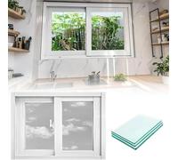 Ventana de repuesto de tamaño personalizado, diseño deslizante horizontal para una mejor ventilación, ideal para mejoras en el hogar, cobertizo, sótano y gallinero