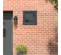 Ventana de sótano oscilante de PVC y vidrio, marco de varias cámaras | Apertura basculante y giratoria, marco de PVC limpio, vidrio, junta, ventilación diaria