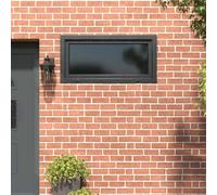 Ventana de sótano oscilante de PVC y vidrio | Marco multicámara, junta, apertura basculante y giratoria, mantenimiento simple
