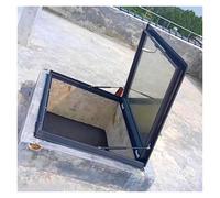 Ventana de techo aislada resistente de 36 x 36 pulgadas, puerta de escotilla de acceso al techo, 34 x 38 pulgadas, uso comercial, solución de ventilación de techo de larga duración