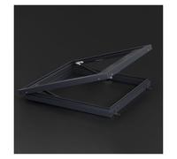 Ventana de techo con cerradura manual resistente a la intemperie para terrazas y lofts, panel de policarbonato de 4 mm, ideal para espacios interiores y exteriores (101 x 101 cm)