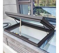 Ventana de Techo con Control Remoto, Apertura eléctrica, claraboya, Vidrio Templado de Doble Capa, para iluminación y ventilación del ático (61 x 91 cm / 24 x 36 Pulgadas)
