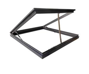 Ventana de Techo con Control Remoto, Apertura eléctrica, Ventana de Techo eléctrica Personalizable para invernaderos, sótanos y áticos (71 x 61 cm / 28 x 24 Pulgadas)