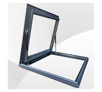 Ventana de techo de doble capa para escape de ático e iluminación subterránea, diseño de montaje F, tragaluz de nergética para luz natural y ventilación