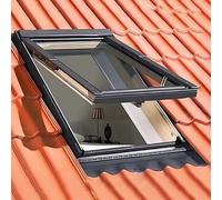 Ventana De Tejado, Abertura Claraboya, Ventanas, Salida | Visualización de Acceso de Emergencia, Claraboya, Aluminio, for Plano o Inclinado(16x16in/40x40cm)