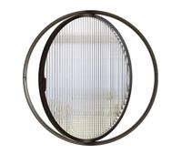 Ventana de ventilación redonda de montaje empotrado con bloqueo de rotación para seguridad de cocina, marco de aluminio duradero