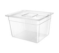 Ventana de visualización transparente, recipiente de cocción lenta, 12 L, textura para un manejo preciso de la temperatura, tanques de agua para cocinar al vacío a baja temperatura