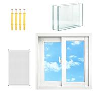 Ventana Deslizante Del Sótano Con Pantalla, Ventana Exterior