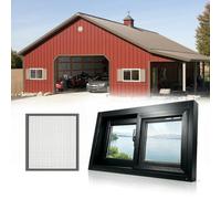 Ventana deslizante para sótano con Sn & Securi, ventilación doméstica de nergética para mejorar el flujo de aire, perfecta para sótanos y sótanos