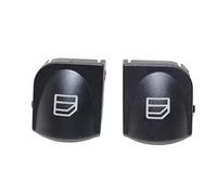 Ventana Eléctrica Mando 2 Uds Cubierta Interruptor Ventana Para Mercedes W203 C-CLASS C320 C230 C240 C280 Tapa Consola De Botón Eléctrica