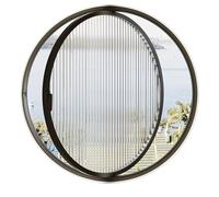 Ventana giratoria Redonda de Vidrio Templado para cobertizo, Ventanas de ventilación giratorias, pequeña Ventana Redonda giratoria Tipo Ojo de Buey con manijas, Ojo de Buey Decorativo para e