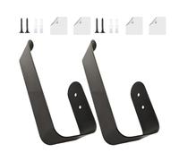 Ventana Holdback, Window Metal Holder, 6.5x3.15x1.57 Inches Multifunctional Decorative Hook, Heavy-Duty Wall Clip Design, Space-Saving Organizer for Towels Hats Umbrellas Curtains Indoor Outdoor