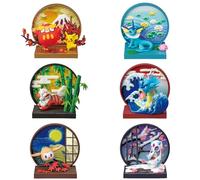 Ventana japonesa de Pokémon de 1 BOX de aproximadamente 70 x 140 x D 55 mm de PVC, ABS