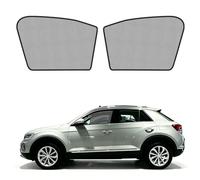 Ventana Lateral de Coche magnética para VW Touran (5T) (16 - 24), parasoles para Ventanas Laterales traseras, Transpirables, protección UV y Aislamiento térmico, Rejilla magnética contra Insectos