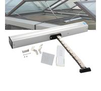Ventana motorizada Abrir al activador 24V Cadena de control remoto de conmutador 300-800mm Stroke para Skylights Roof Vents Smart Home Security Easy Installation Durable Metal Design Quiet Operation