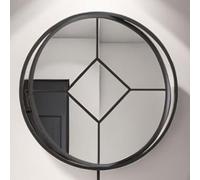 Ventana Ojo de Buey giratoria de Cristal, Montaje Empotrado de 360° con manijas, Marco de aleación de Aluminio para una Mejor iluminación y ventilación en la decoración del hogar.