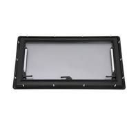 Ventana para caravana, exposición, ventana lateral, ventana para autocaravana, ventana plegable RV, ventana exterior push con estor integrado y mosquitera para caravanas, van y camper (900 x 500 mm)