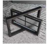 Ventana Para Sótano, Reemplazo De Ventanas Para Casas Móviles, Ventilador De Techo Para Baño Con Manijas Con Cierre Para Baños, Sótanos Y Gallineros.(80x80 cm/31.4x31.4")