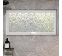 Ventana pivotante de aleación de aluminio, ventana abatible con giro de 360°, diseño anti-miradas con función de ventilación y entrada de luz, para baño y cocina(White C,50x35cm/19.7x13.8in)