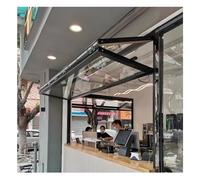 Ventana Plegable Para Servicio De Concesiones, De Aluminio, Para Camiones De Comida, Fácil De Instalar Y Personalizable Para Cobertizos, Bares, Cocinas Y Casas.(70x110 cm)