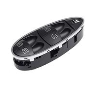 Ventana Principal Botonera 2118213679 2118213579 Para Mercedes Para Benz C219 W211 E320 E350 E500 E550 CLS550 E55 AMG Power Master Window Control Switch Console(Silver Border)