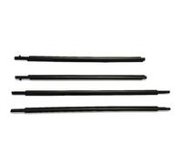 Ventana puerta 4 Burletes Para Ventanillas Laterales De Coche Para Toyota Para Estima Para Previa 2.4/3.5 ACR50 GSR50 Burlete Goma Para Cristales Puerta Moldura de remate