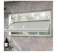 Ventana Rectangular Para Casa, Giratoria 360° Para Cobertizo, Con Marco De Aluminio Y Junta De Sellado, Ventana Empotrable Para Baño U Oficina.(White-A,120x40 cm)