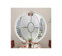 Ventana Redonda Empotrada CobertizoBVentilación Giratoria 360° 40 50 60 70 80 100 Cm Ideal Dormitorios Cocinas Baños Salas Estar Decoración Hogar Dormitorios(Natural,40cm)