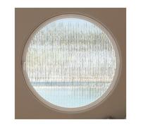 Ventana Redonda giratoria de 360°, de Repuesto, de Metal, con asa, fácil de Instalar, Ideal para baño, sótano (60 cm)