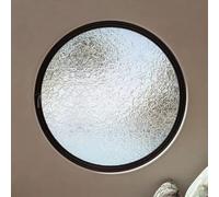 Ventana Redonda Giratoria De Aleación De Aluminio, Ventanas De Ventilación Giratorias De 360°, Ventana Abatible De Montaje Empotrado, Para Baño, Cocina, Sala De Estar(Black,70cm/27.5in)