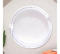 Ventana Redonda giratoria, Ventana Ojo de Buey de Vidrio Templado, Ventana abatible pivotante de Metal con manija, Ventana corredera Redonda giratoria, reemplazo de Ventanas de cobertizo de