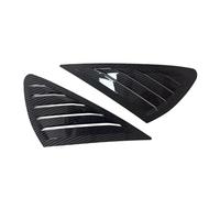 Ventana Trasera Alerón Lateral Ala Para Ford Para Focus Para MK2 Hatchback 2005-2011 ABS Rejilla Trasera Coche Pegatina Lateral Para Ventana Cubiertas Espejo Tipo Cuchara(Carbon)