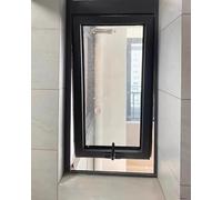 Ventana Ventana de Guillotina con Manija con Cerradura, Marco de Aluminio, Ventanas para Cobertizos, Ventanas de Vidrio Templado para El Hogar, Ventanas de Repuesto(30x60cm/12x24in)