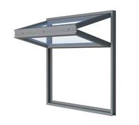 Ventanas correderas con bloqueo de asa para puestos de concesión, ventanas multiusos personalizables