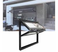 Ventanas correderas de aluminio, diseño plegable de elevación vertical, ventanas pequeñas personalizables para casas móviles, montaje empotrado, estilo de doble suspensión, fácil instalación