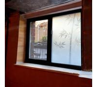 Ventanas correderas for sótanos con mosquiteras, adecuadas for cobertizos exteriores, sótanos, baños y gallineros, con cristal esmerilado.(50x60 cm)