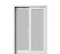 Ventanas correderas, Ventanas correderas, persianas insonorizadas para baño cafetería, Fabricadas en Vidrio Templado,Blanca,60x50CM