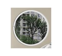 Ventanas corredizas Redondas con Eje Central Giratorio, Ventana giratoria de 360° para cobertizos, Ventanas de aleación de Aluminio para áticos, sótanos y Casas móviles, con ventilación e i