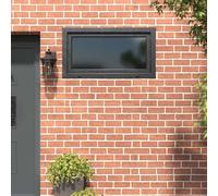 Ventanas de sótano oscilante de PVC y vidrio, marco multicámara | Apertura basculante y giratoria, junta de estanqueidad, mantenimiento simple, edificio residencial y utilidad