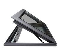 Ventanas de Techo para tejado con Control Remoto y Sensor de Lluvia, claraboyas ventiladas con Vidrio Templado de Doble Capa para ático/Sala de Estar - Fácil instalación (LxW 95x85cm/37.4x33