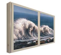 Ventanas Falsas Cuadro Decorativos Iluminado El Poder del Mar