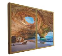 Ventanas Falsas Decorativas Iluminada Cueva de Benagil