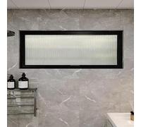 Ventanas giratorias de 360°, Ventanas para cobertizos, Ventana de ventilación para baño, Ventana corredera con Manilla para Cocina, Dormitorio, Sala de Estar, Ventanas ventiladas d