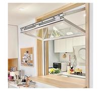 Ventanas Plegables Flexibles, Ventana De Aleación De Aluminio For Concesiones De Food Trucks, Vidrio Templado De 5 Mm De Espesor, For Tiendas De Ropa, Cafeterías Y Restaurantes.(20x26in(50.8x66cm))