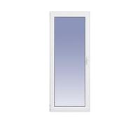 Ventanastock Puerta Balconera Aluminio RPT 800×2000 Practicable Oscilobatiente Izquierda 1 hoja con cristal climalit