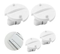 Ventclip para rejilla de ventilación Dometic Frigorífico - Clips de repuesto para rejillas de ventilación para autocaravanas, 4 unidades de clip para cubierta de invierno para frigorífico Dometic