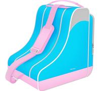 VENTCY Bolsa de patines, bolsa de patines de ruedas para niña, bolsa de patines en línea, bolsa porta patines de hielo, bolsa porta patines de ruedas en línea dobles para hasta la talla 43 (EU)